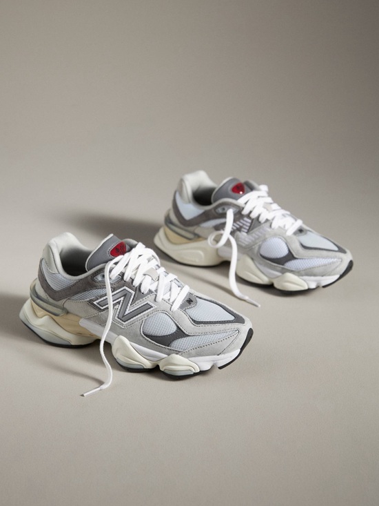 New Balance Shoes - New Balance 9060 Women’s Sneakers Color: Raincloud/Castlerock/White 7.5